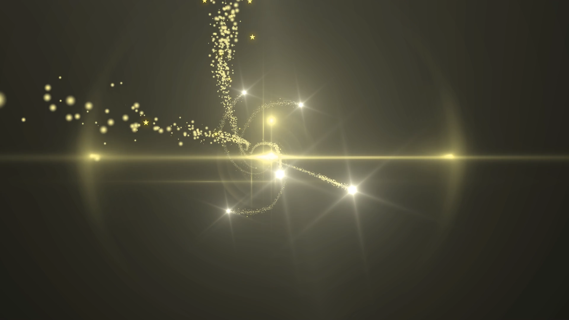 震撼闪烁金色粒子光束视频的预览图