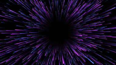 蓝紫色放射线条动态背景视频的预览图