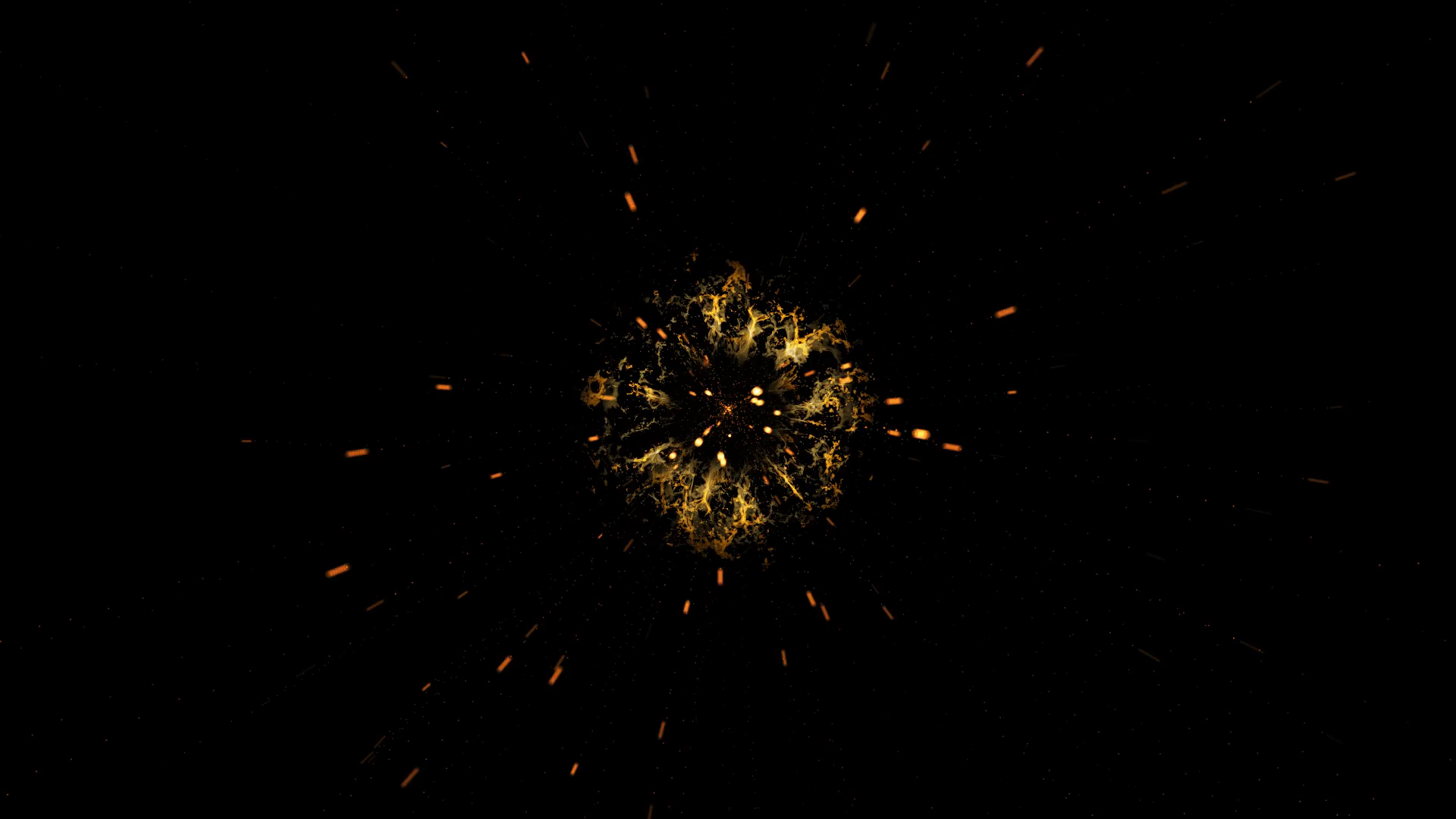 爆开粒子震撼效果动态展示视频的预览图