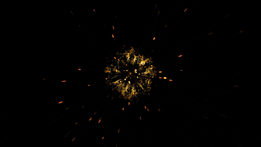 爆开粒子震撼效果动态展示视频的预览图
