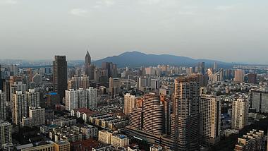1080P航拍南京城市紫金山视频的预览图