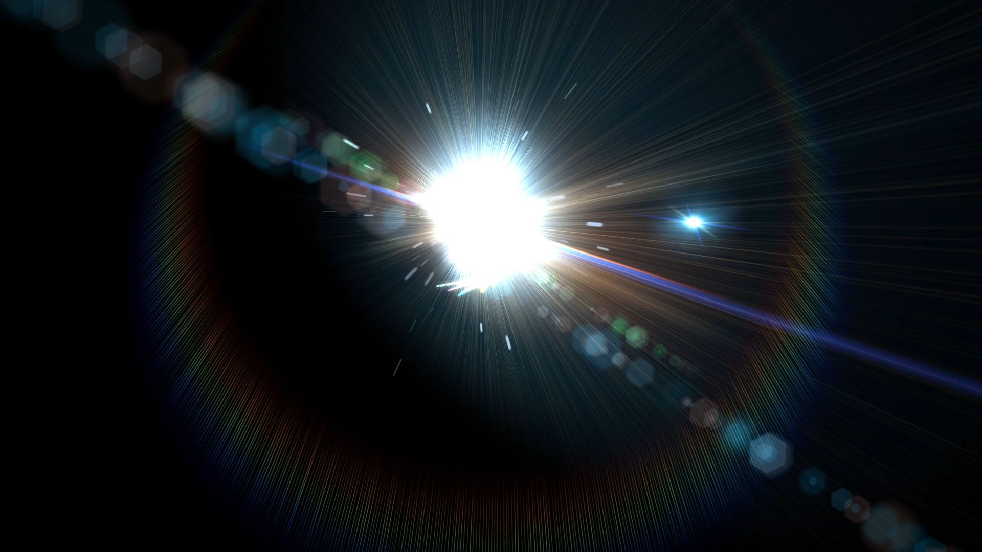 炫酷粒子光效开场动态展示视频的预览图