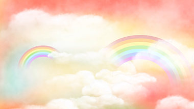 云上彩虹动态循环舞台背景视频的预览图