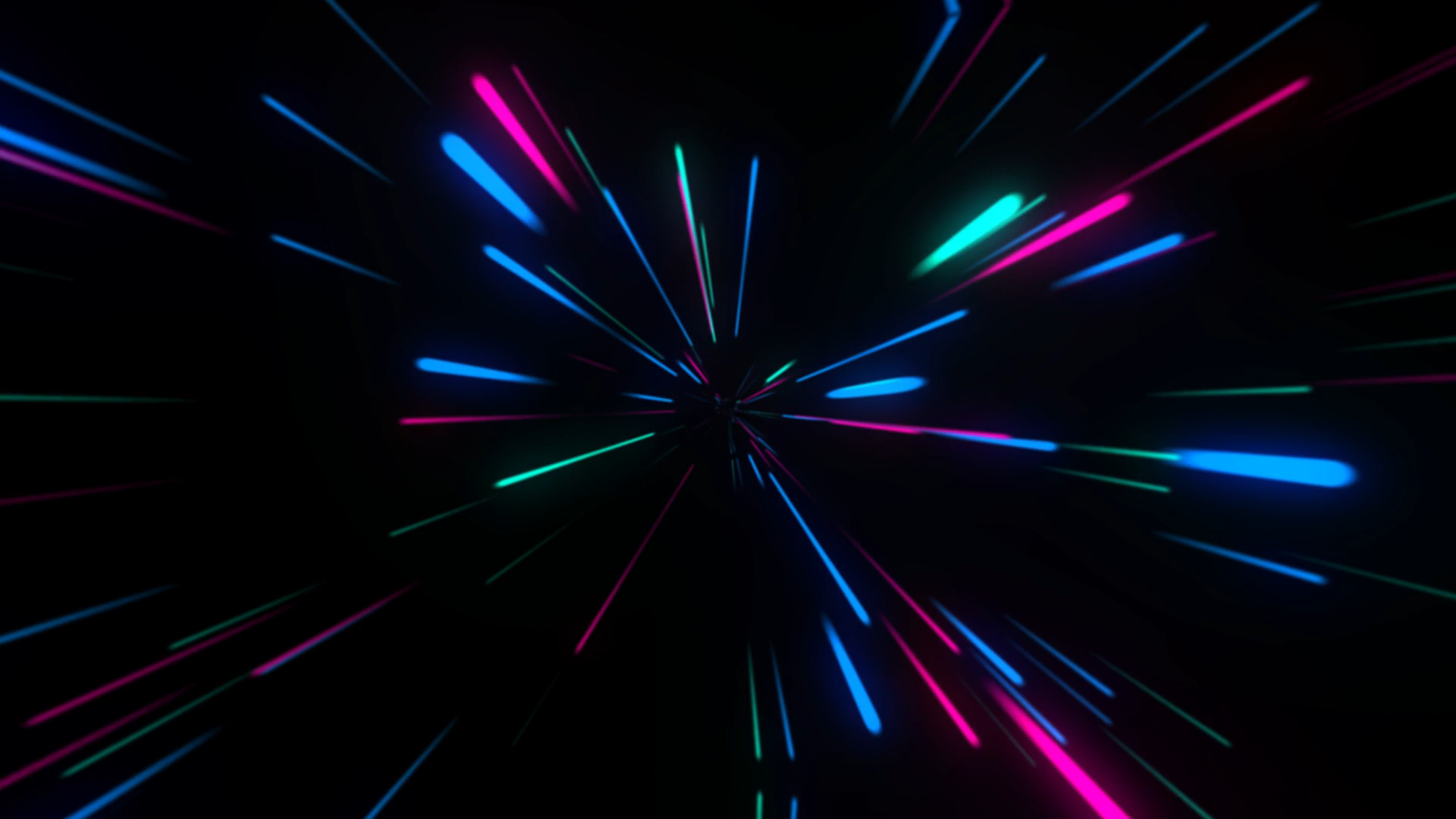 创意五彩光束动态背景模板视频的预览图