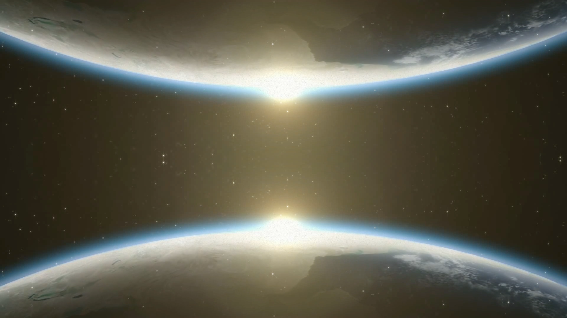 创意星空球体标题动态背景模板视频的预览图
