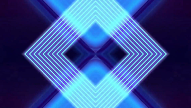 创意几何方块线条蓝色动态背景视频的预览图