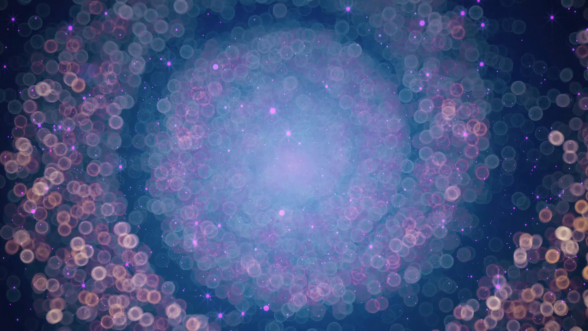 浪漫光效粒子背景ae模板视频的预览图