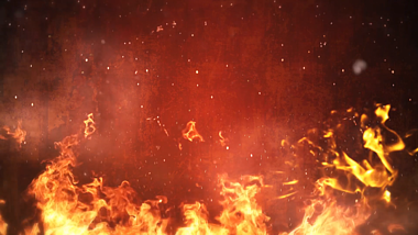 创意消防战争主题火焰动态场景视频的预览图