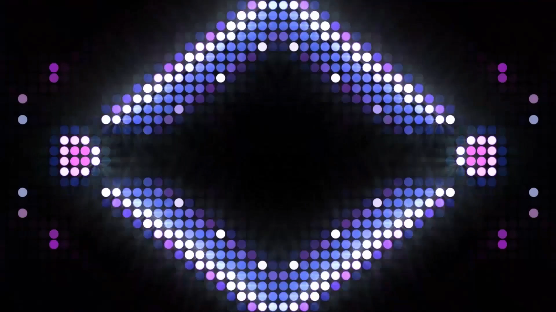 创意点阵闪光LED动态背景视频的预览图
