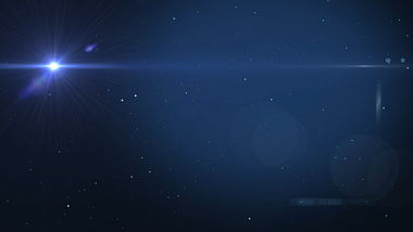 唯美蓝色星空粒子动态背景视频的预览图