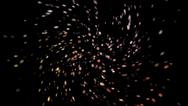 后期粒子旋转光效动态背景展示视频的预览图