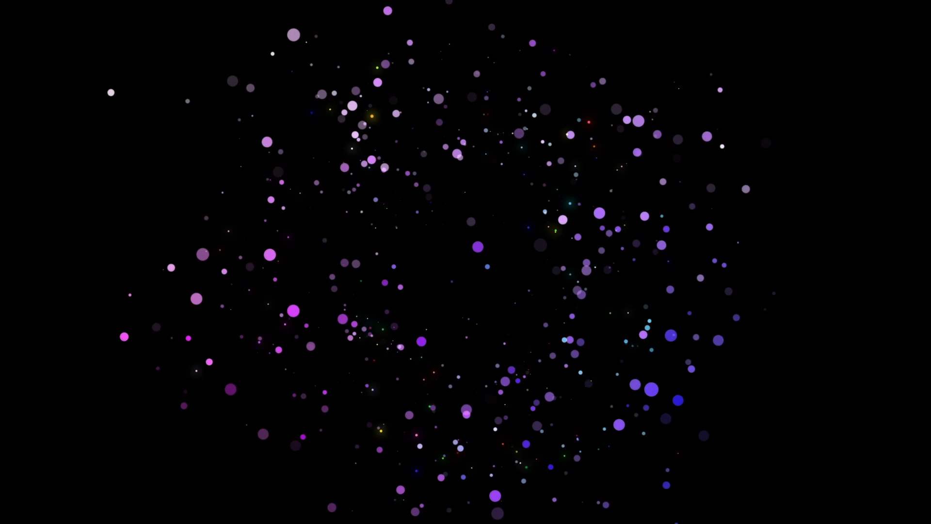蓝紫色粒子爆炸特效后期展示视频的预览图