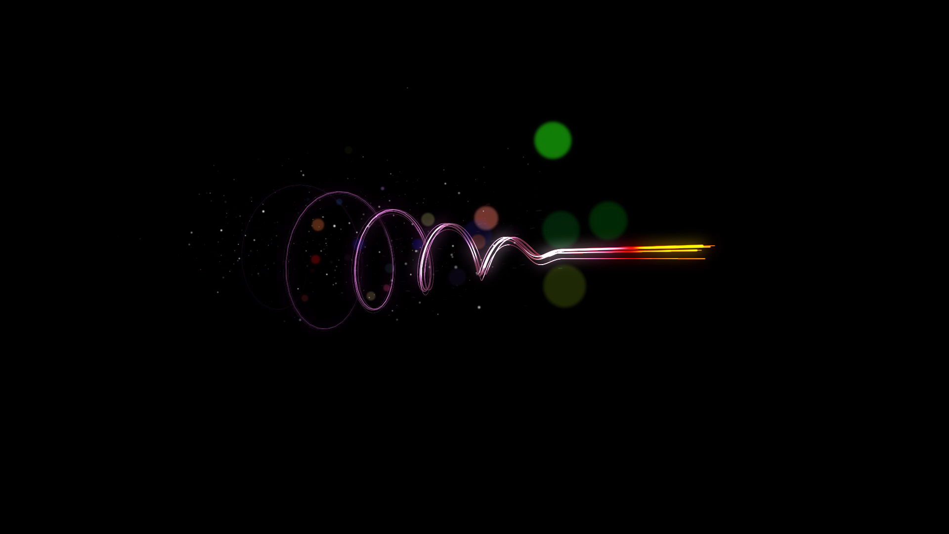 创意后期彩色光带动态展示视频的预览图
