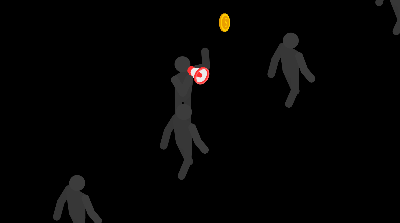 商务黑色免抠人物走路循环效果后期应用视频的预览图