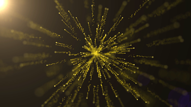 后期粒子光束拖尾特效背景视频的预览图