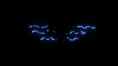 后期MG电流蓝色光效特效展示视频的预览图