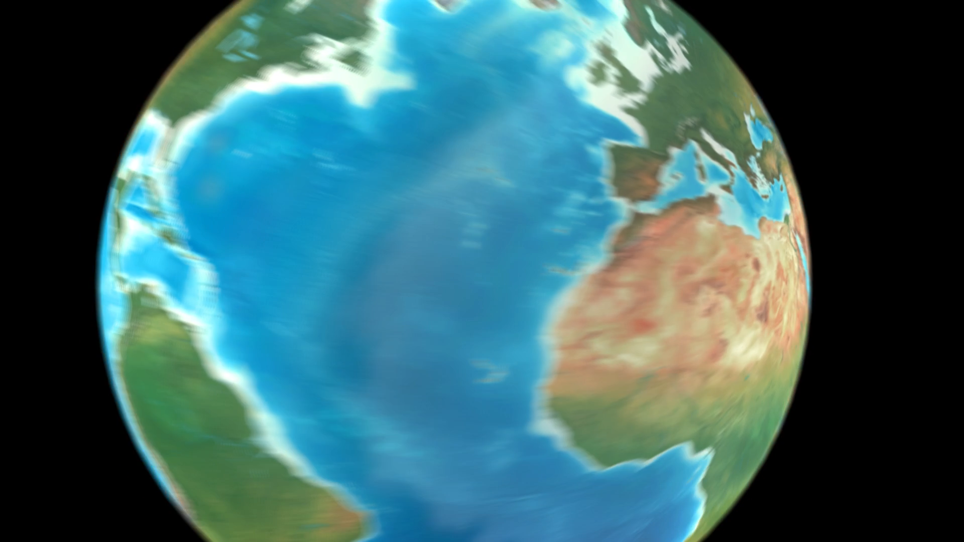 后期地球旋转动态遮罩转场视频的预览图