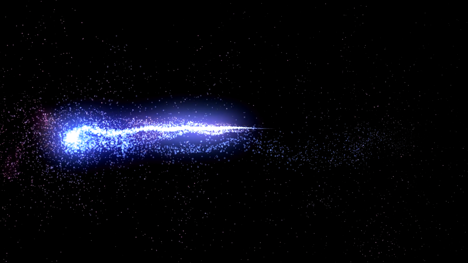 定格粒子光效光线拖尾创意内容展示应用视频的预览图