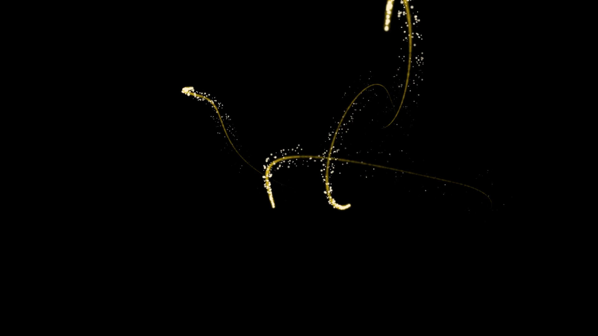 后期金色光效粒子随机动态展示视频的预览图