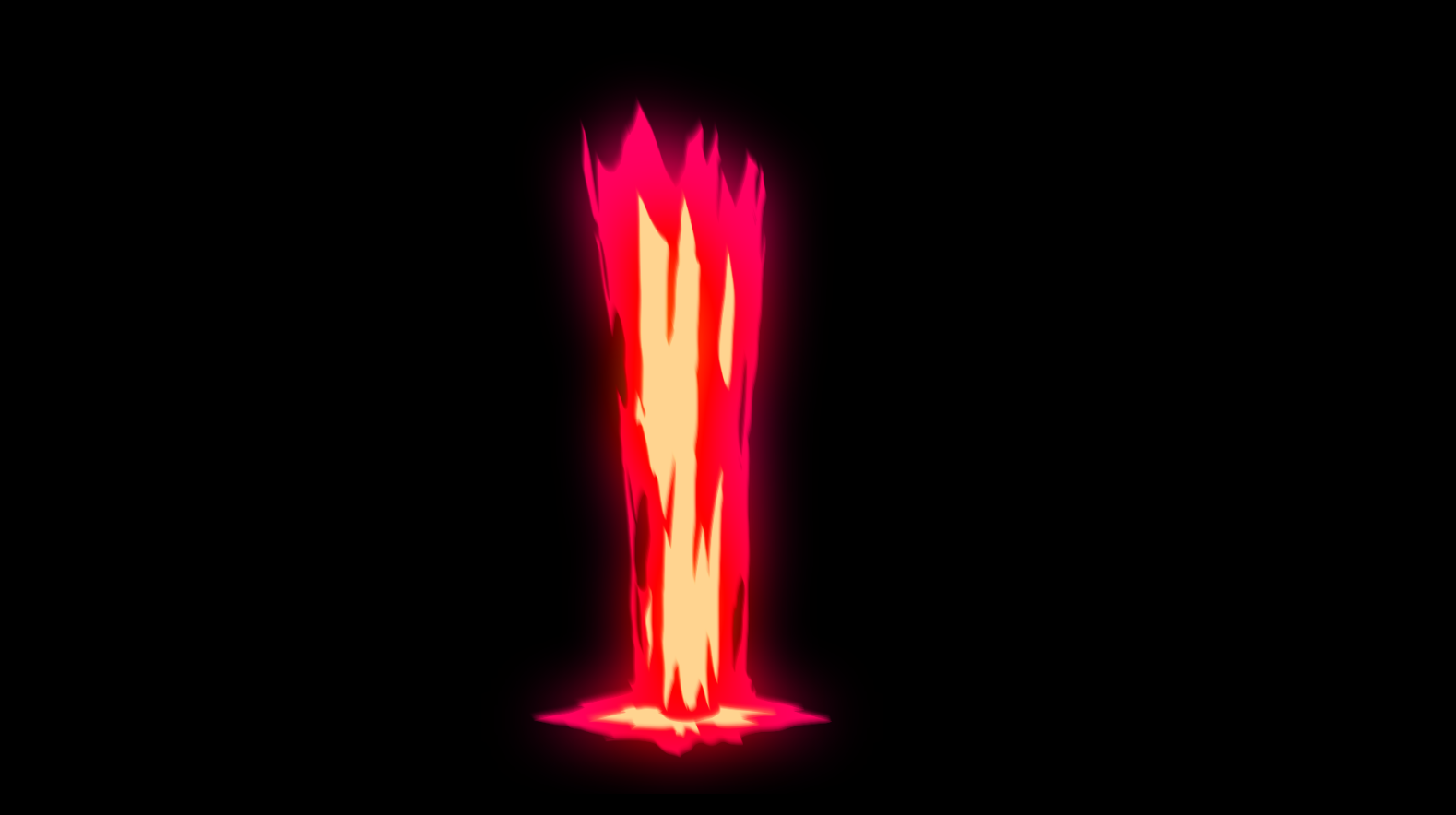火焰喷射震撼卡通MG后期免抠效果应用视频的预览图