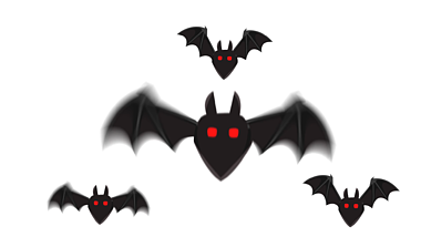 综艺后期恐怖特效蝙蝠飞舞视频的预览图