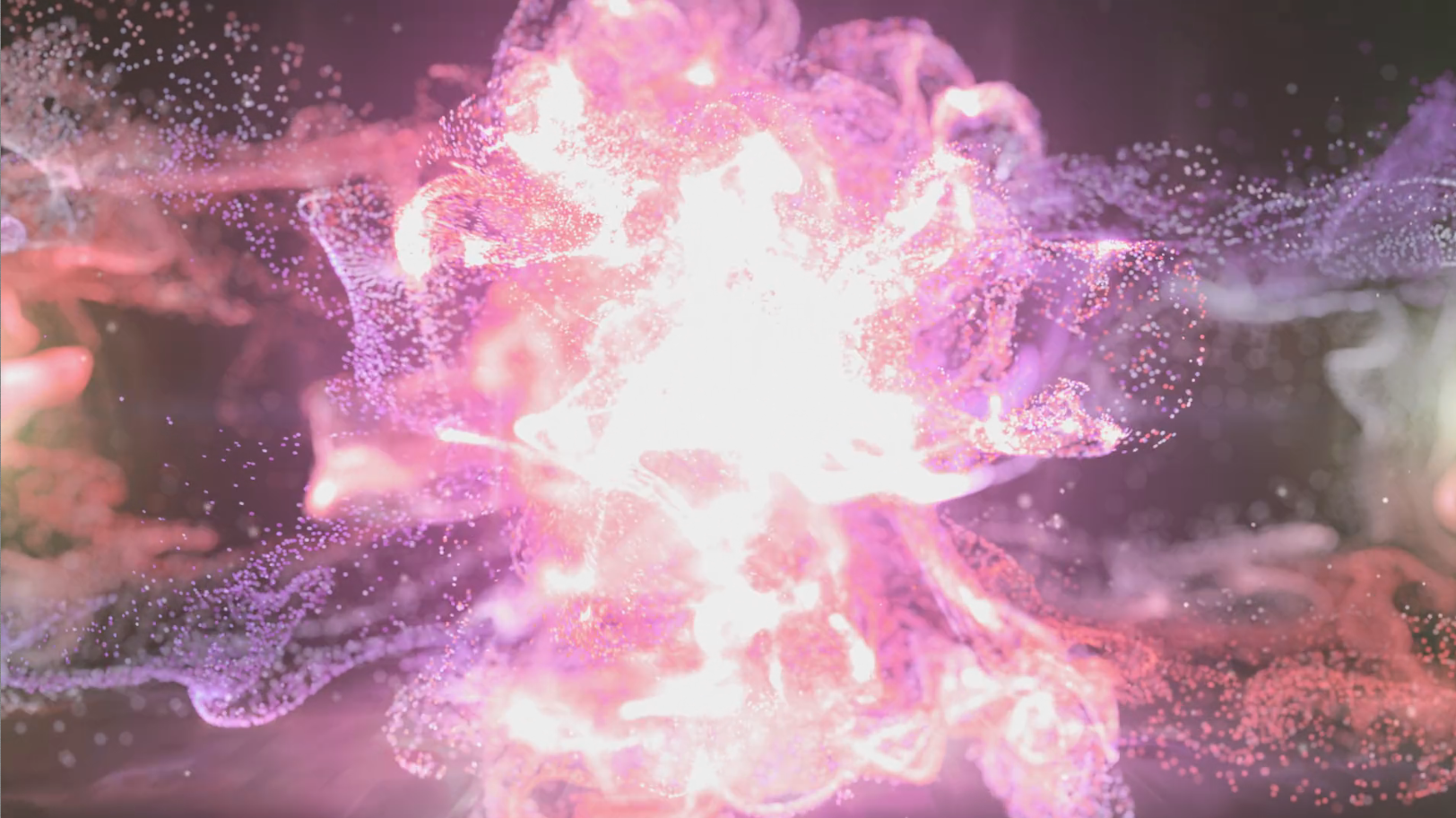 震撼粒子液体爆开效果LOGO片头应用视频的预览图