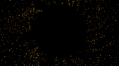 碎片式旋转金色粒子后期背景循环LED应用视频的预览图