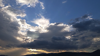 1080p傍晚的大气磅礴彩云之南视频的预览图