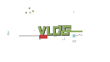 图形信号损坏动画VLOG片头视频的预览图