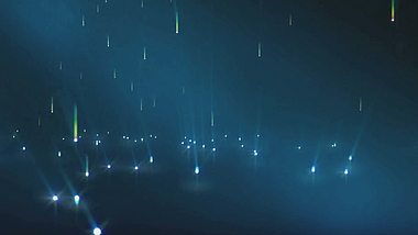 LED光效掉落粒子循环大屏效果背景应用视频的预览图