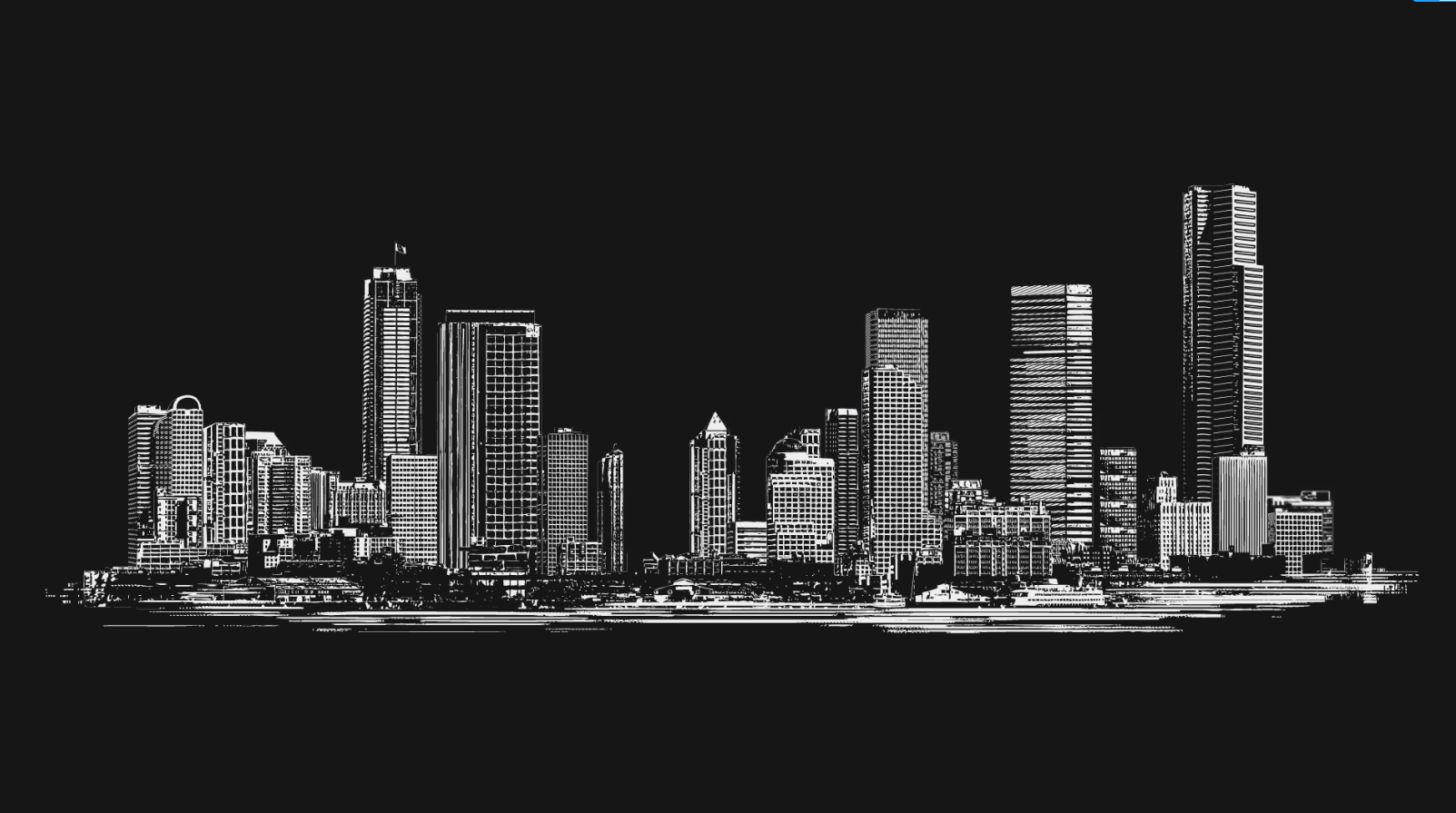 6款纸片简洁线条动态城市免抠后期展示视频的预览图
