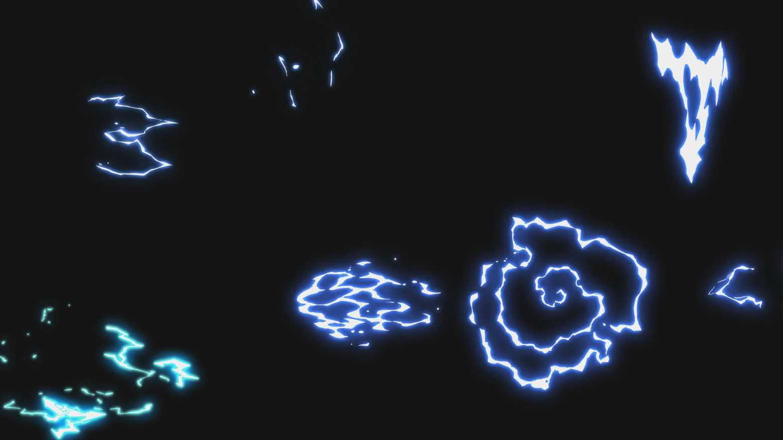 8款炫酷二维特效包装游戏闪电爆炸后期视频的预览图
