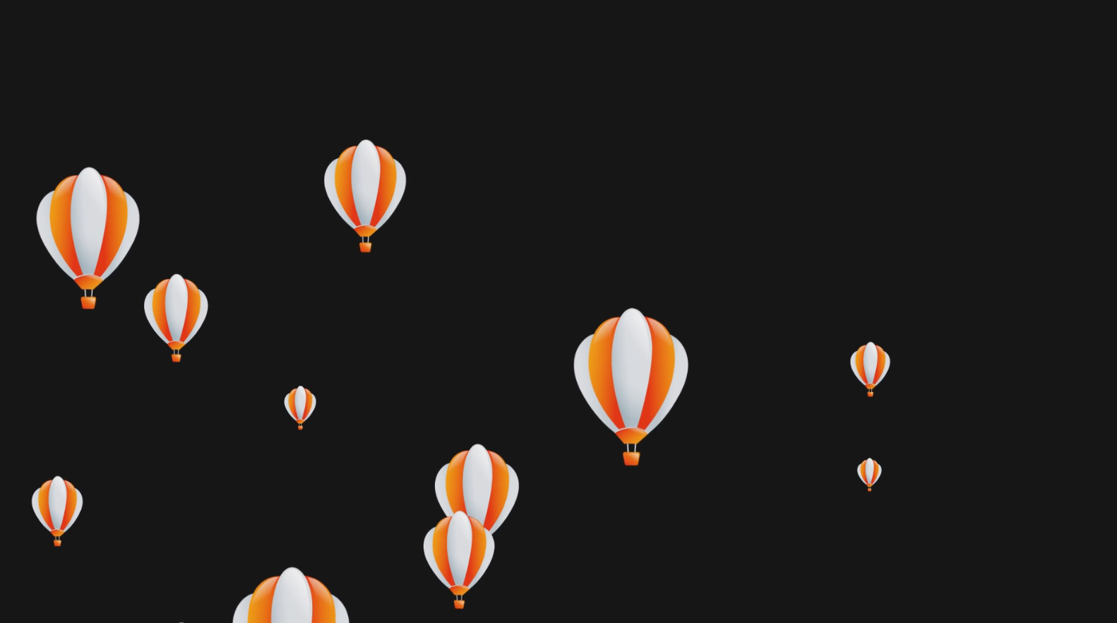 上升热气球后期免抠内容展示应用视频的预览图