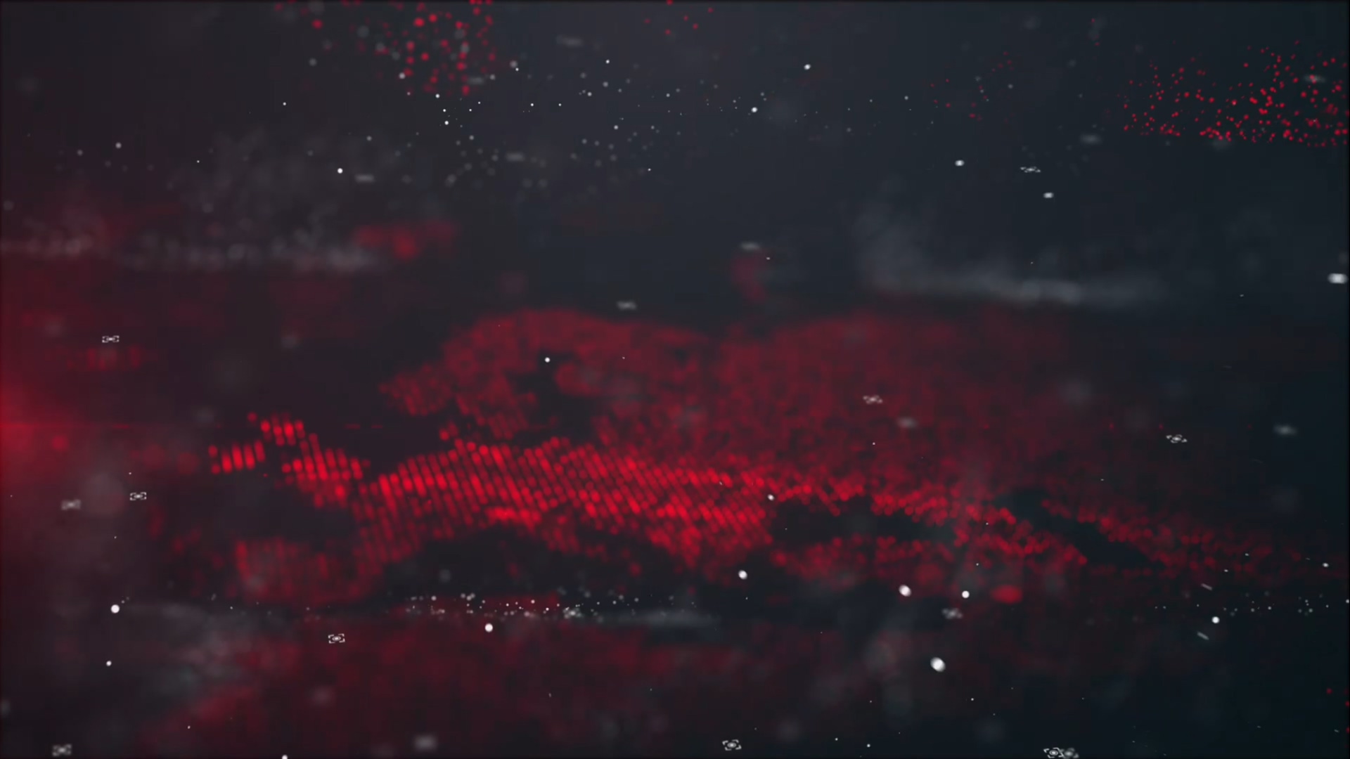 炫酷红色粒子科技互联网背景led视频视频的预览图