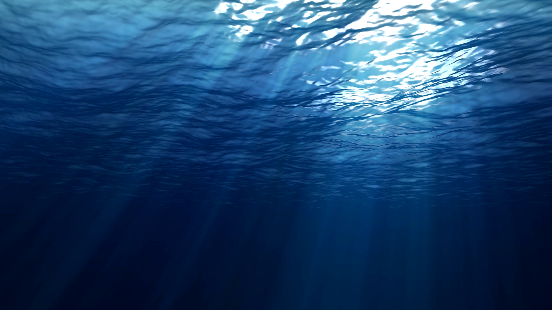 蓝色海底水波光效动态背景视频的预览图