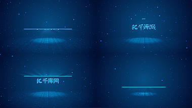 大气科技logo展示片头片尾ae模板视频的预览图
