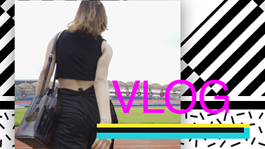 时尚炫彩vlog视频片头展示宣传AE模板视频的预览图