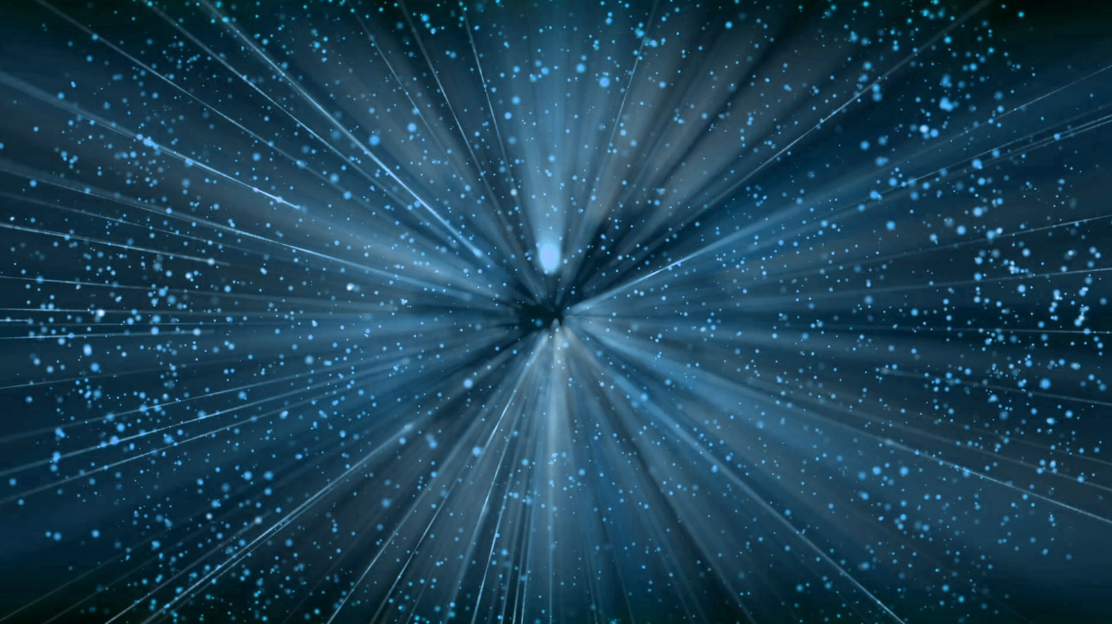 粒子线条星空冲入LED效果循环背景演绎视频的预览图