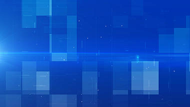 蓝色科技感马赛克格子动态背景ae模板视频的预览图