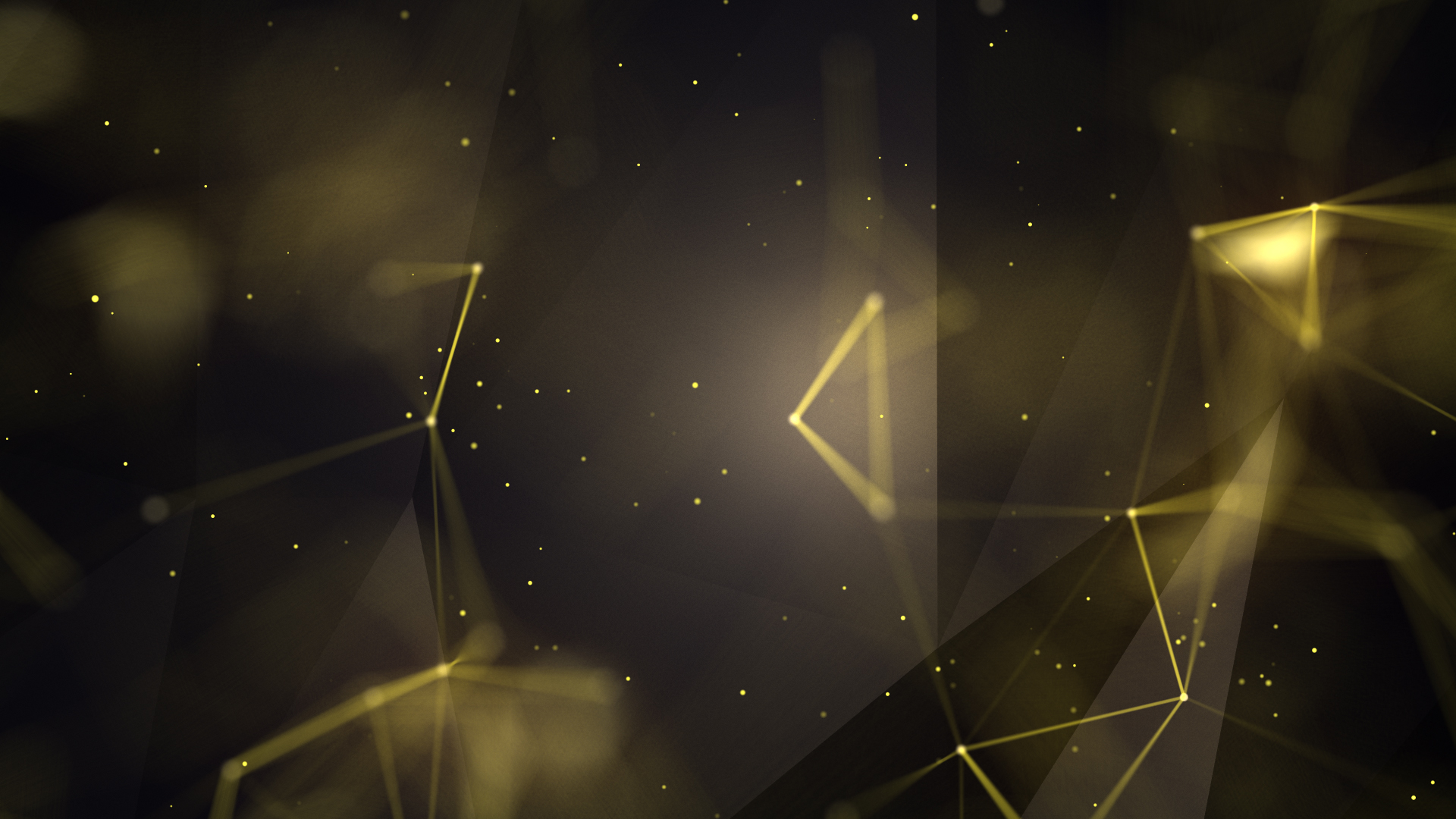 金色点线粒子动态背景ae模板视频的预览图