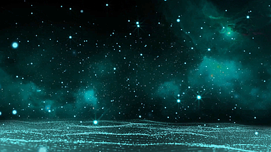 科技感粒子穿梭银河展示动态背景视频视频的预览图