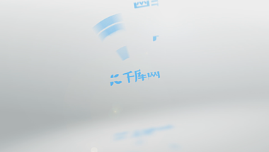 简洁三维分割旋转展示logo开场片头视频的预览图