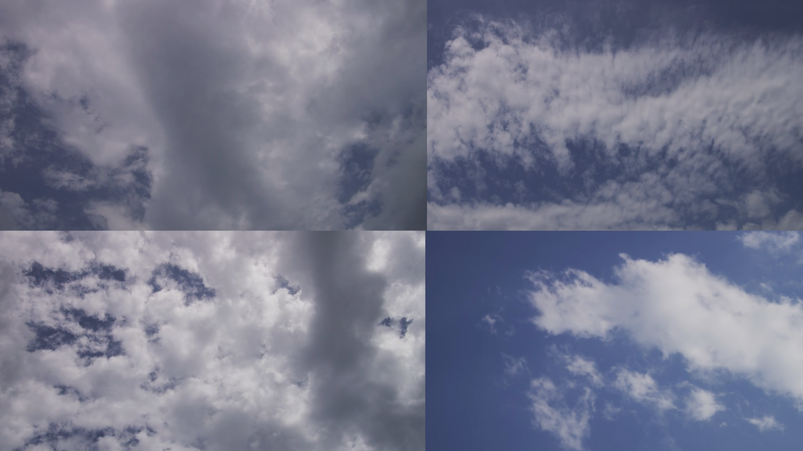 4款天空白云循环大屏意境效果背景视频的预览图