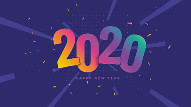 2020新年新春MG片头动画ae模板视频的预览图