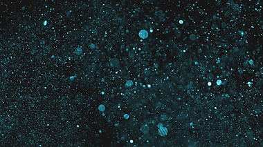 梦幻蓝色绚彩星光光斑背景视频素材视频的预览图