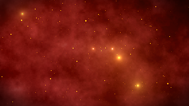 原创4K大气红色星光背景视频视频的预览图