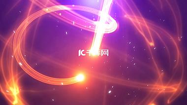 炫酷光线粒子穿梭LOGO片头PR模板视频的预览图