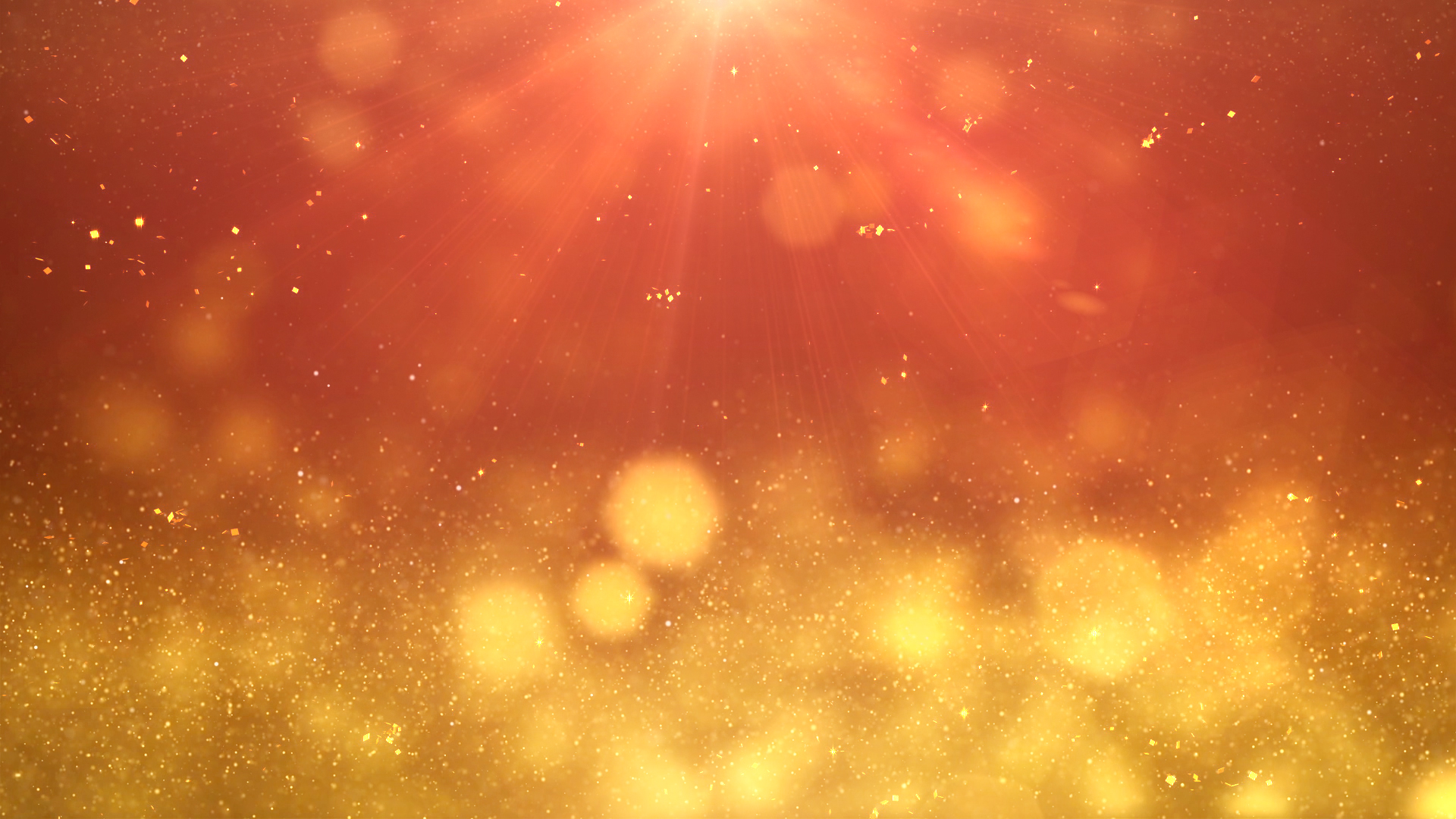 金色光斑粒子晚会动态背景ae模板视频的预览图