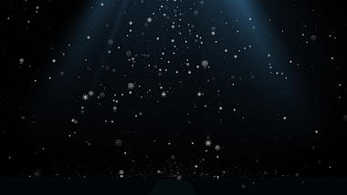 冬季雪花飘散动态背景ae模板视频的预览图