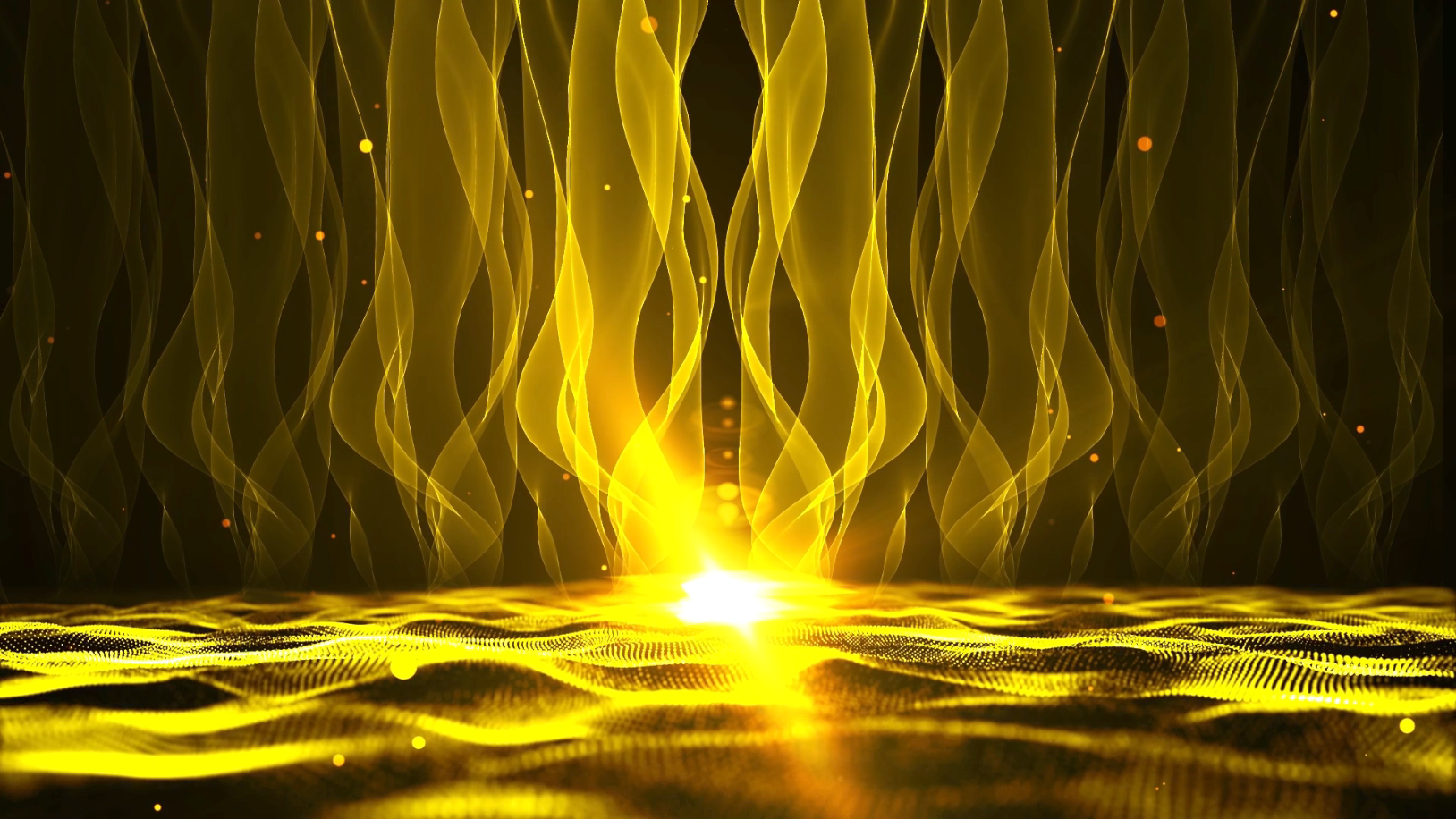 黄金高端LED循环大屏幕背景视频的预览图